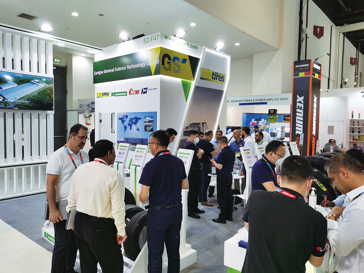 通用股份亮相迪拜展，彰顯民族輪胎風(fēng)采！